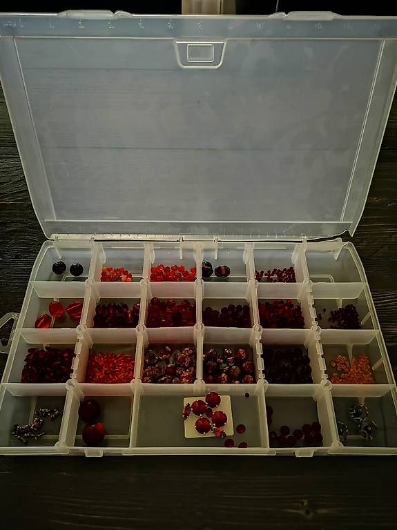 Perle (finte): PerlenBox Rot – Nuovo e nell'imballaggio originale da Rothenburg venduto da Priska_70