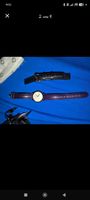 Pandora Armbanduhr lila mit Ersatzband schwarz neu