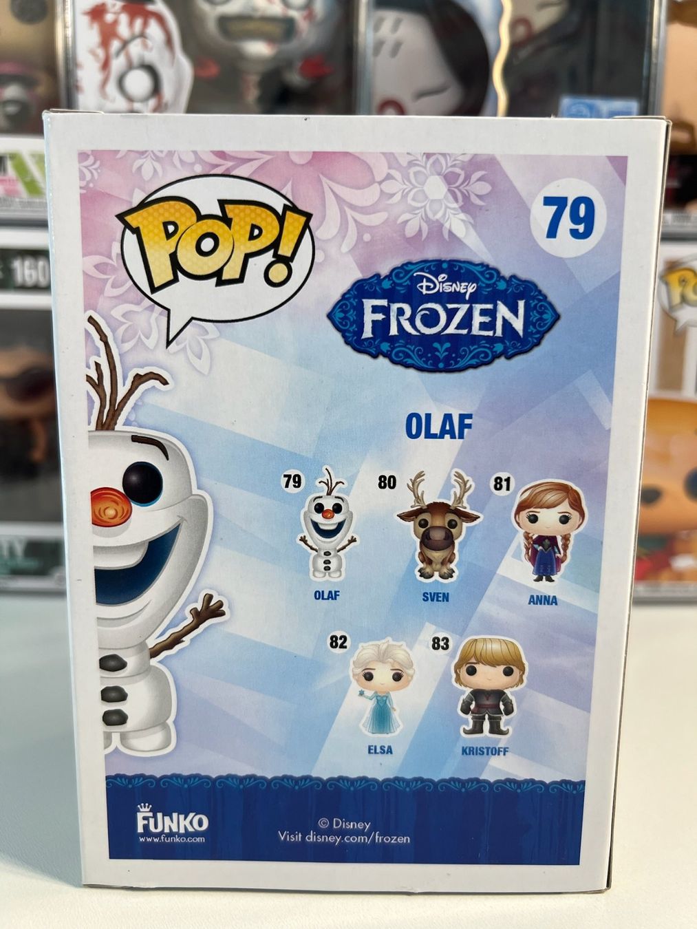 Funko Statuette: Funko POP Disney Frozen Olaf Glow Limitée Comic Con 2014 – Usato da Le Mouret venduto da perfectbijou 2