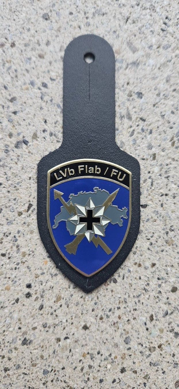 Schweizer Armee Placchette & Badge: *** Brustanhänger Luftwaffe Rare *** – Nuovo e nell'imballaggio originale da Riedholz venduto da fr_sIruP