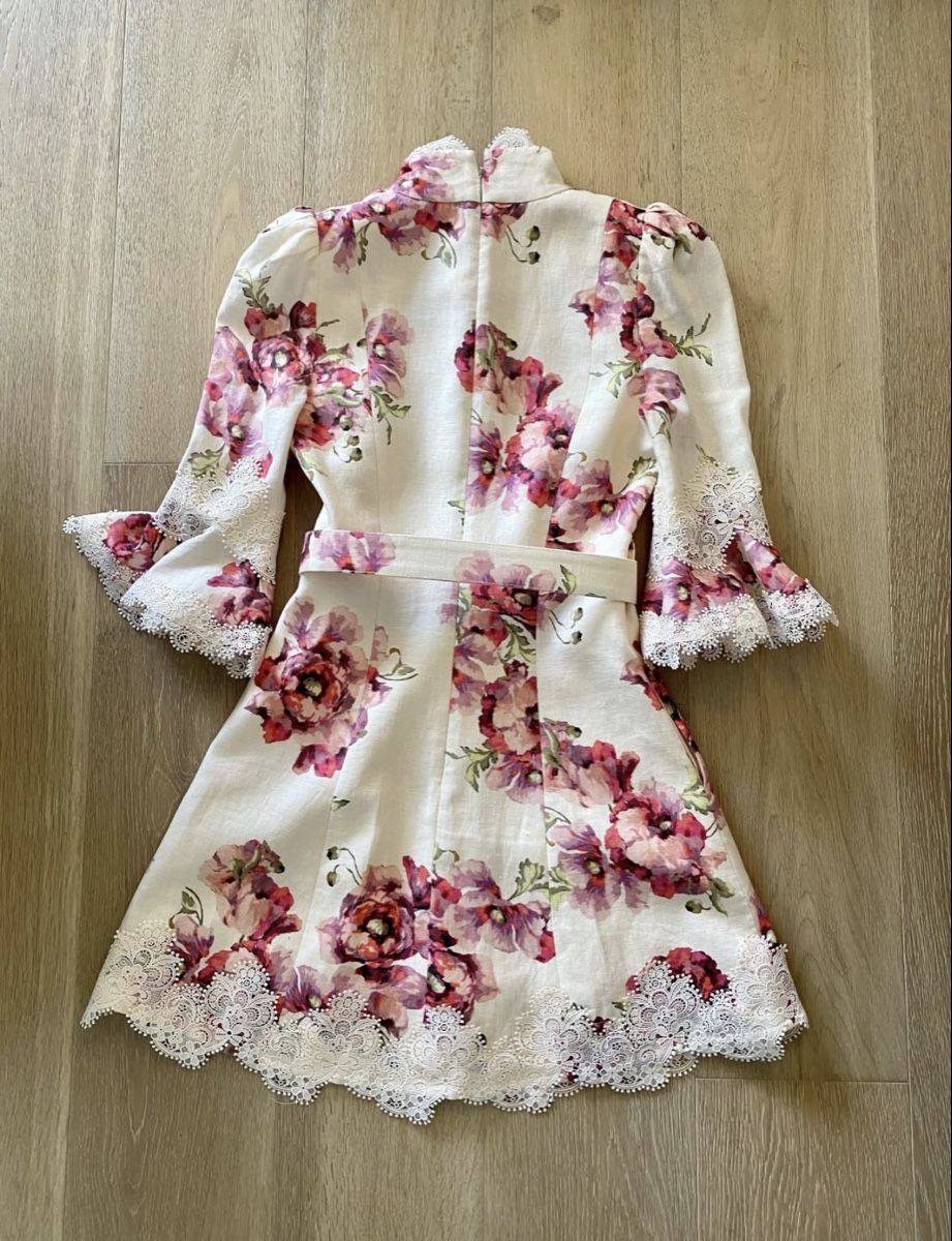 Zimmermann Kleider: Zimmermann Linen Floral Dress – Gebraucht aus St.Josefen von lop_lh8d 4