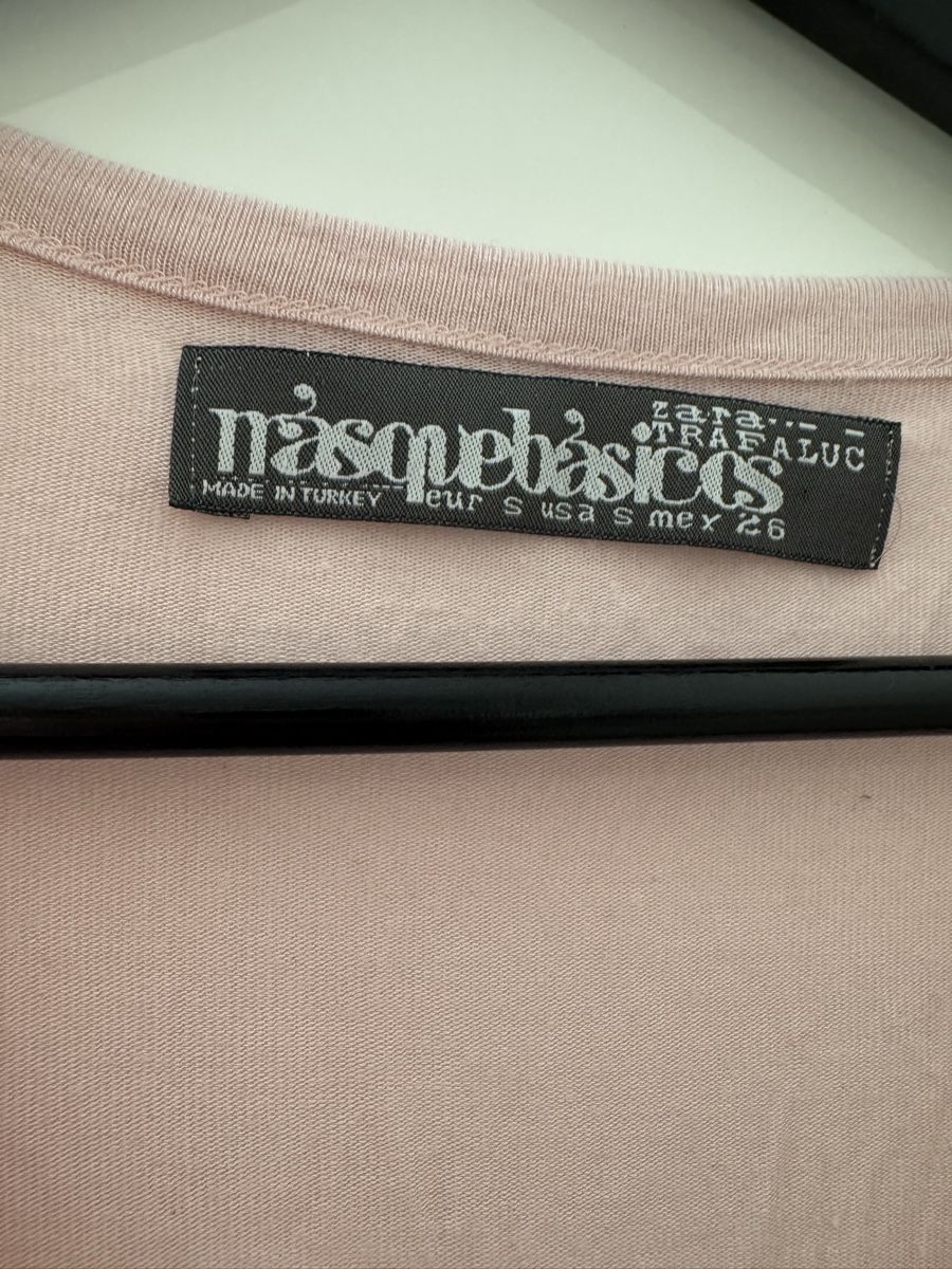 Zara T-shirt: Rosa Zara Basic Shirt, Grösse S – Usato da Küsnacht ZH venduto da ToddyGinger 2