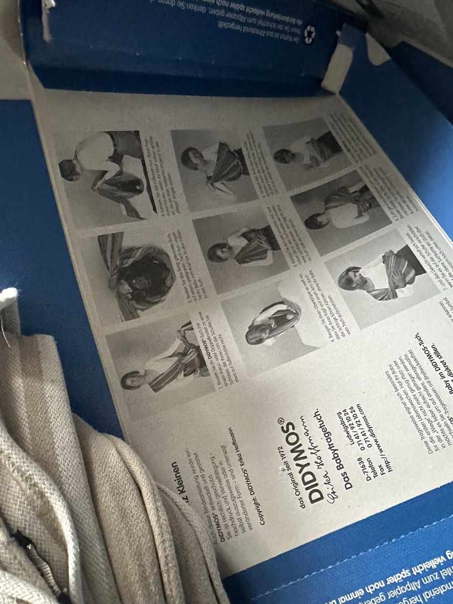 Didymos Marsupi portabebè: Didymos Tragtuch – Usato da Uster venduto da bek_v2ct 4