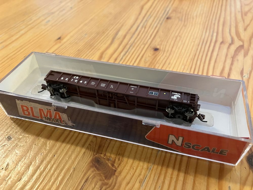 Modelleisenbahnen: BLMA / N / Gondola car, Conrail – Neu und originalverpackt aus Genève von frespo
