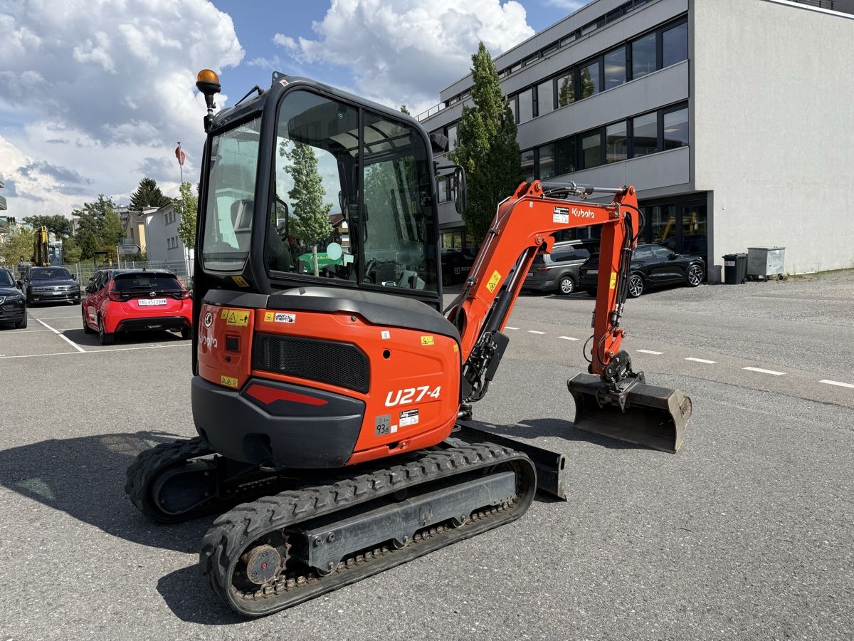 Kubota Escavatori: Bagger Kubota U27-4 HI – Usato da Sempach Station venduto da Gosler86 4