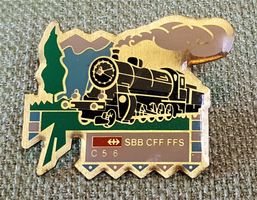 K086 Pin SBB CFF FFS Dampflokomotive C56