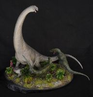 Argentinosaurus vs. Mapusaurus Diorama 1:72 Passion Charger