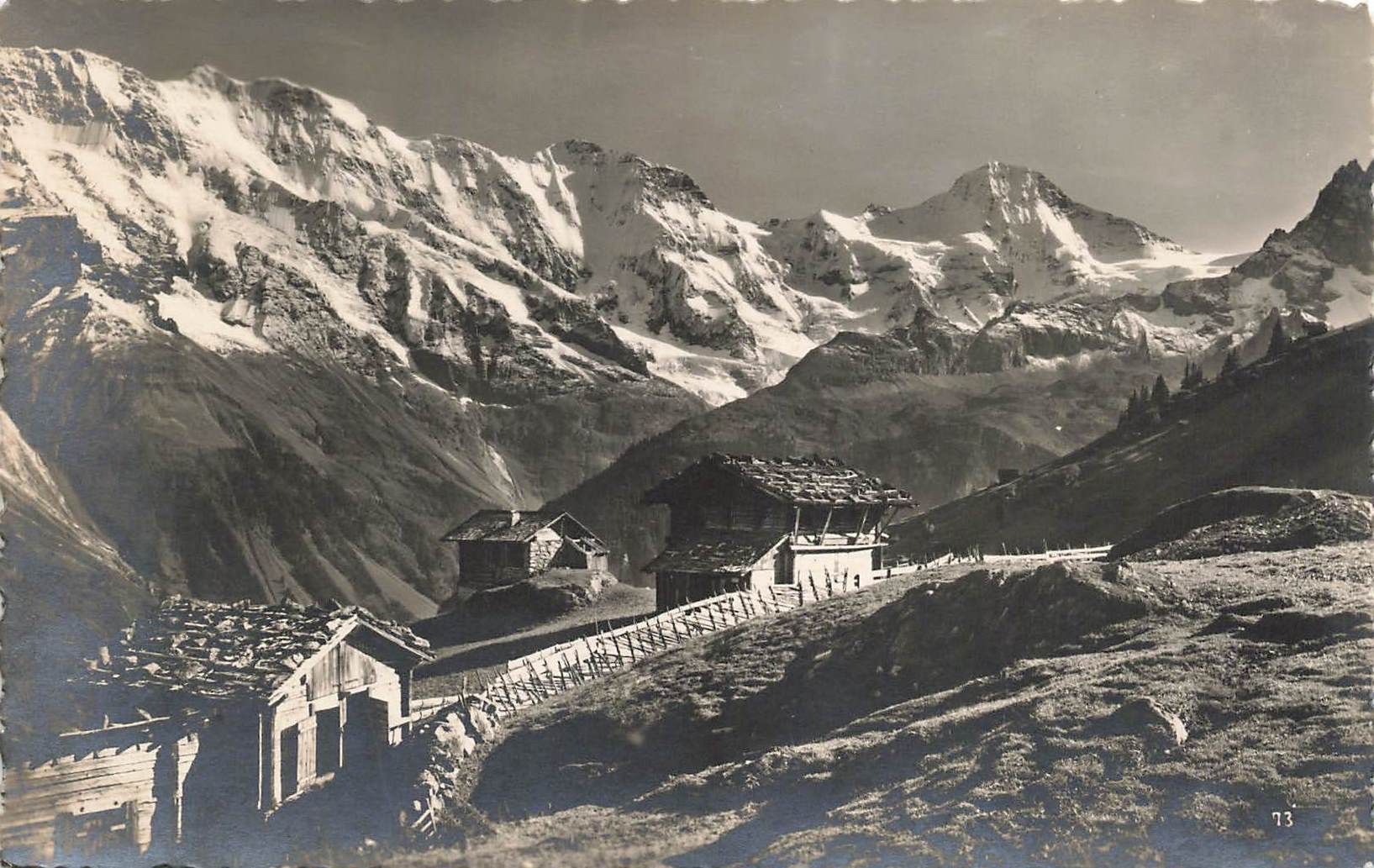 Ansichtskarten: Murren – Gebraucht aus Biasca von Blenio71