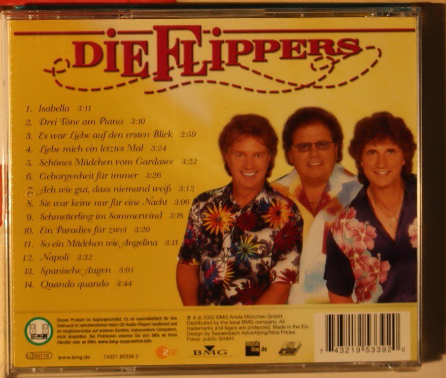 CD: Die Flippers – Isabella – Usato da Luzern venduto da CONTENTI 2
