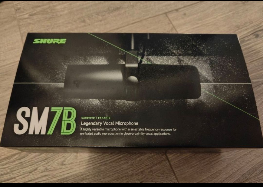 Shure Microphones: Shure SM7B Mikrofon neuwertig – Neuf avec emballage d'origine à Egerkingen par ble_gmw8