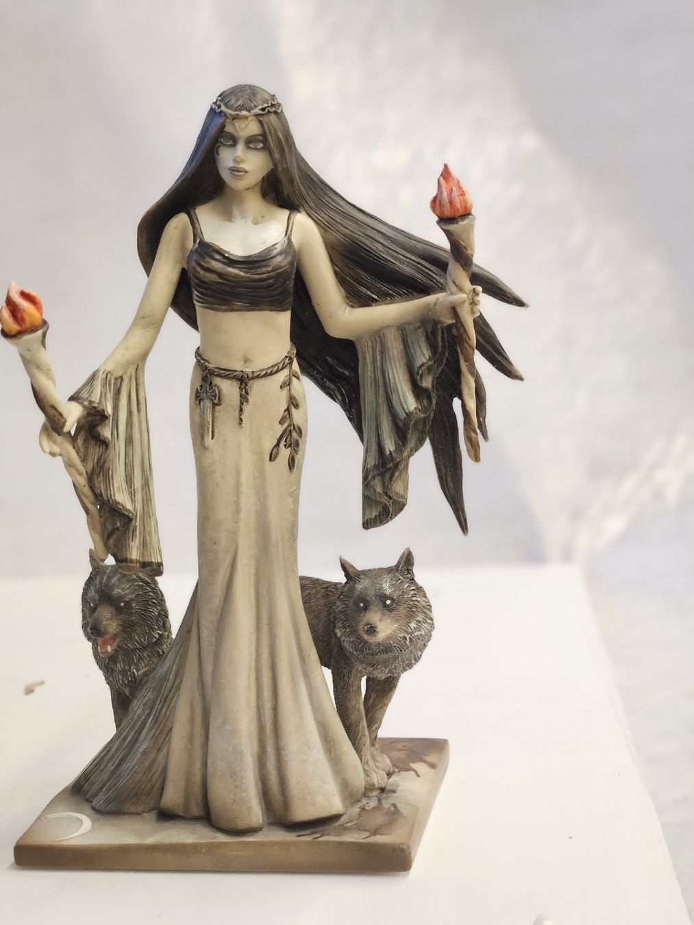 Bandai Statuette: Jessica Galbreth Elfe m.Wölfen – Nuovo e nell'imballaggio originale da Dielsdorf venduto da Kenan997 4