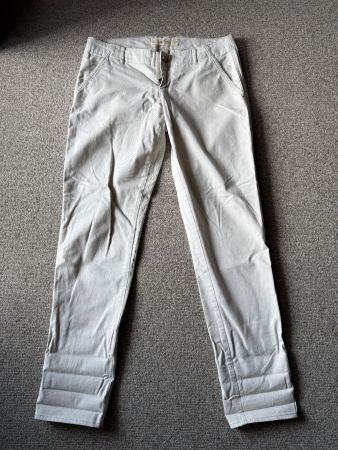 Hollister Chino Hose Damen, Grösse US: 7 / W 28 in beige