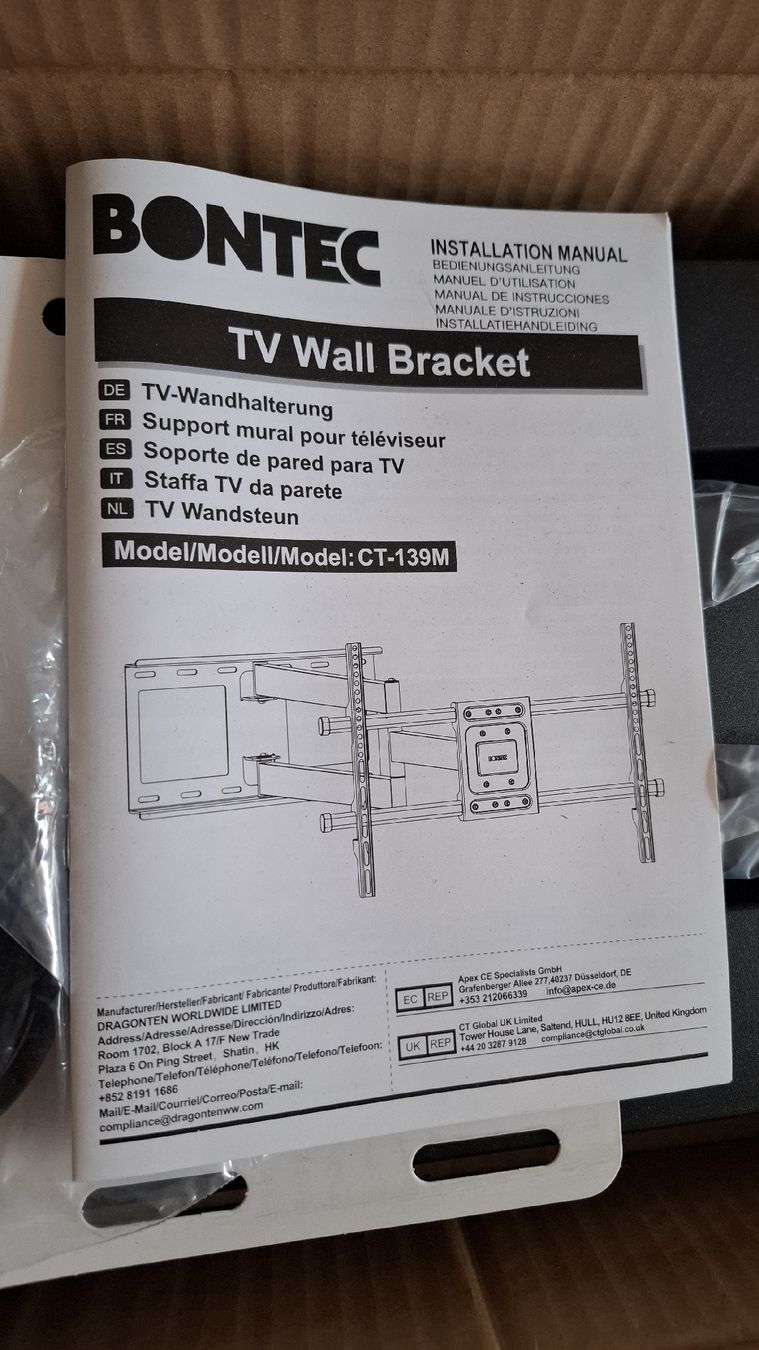 Supporti a parete: Bontec TV Wandhalterung 1m – Nuovo e nell'imballaggio originale da Kreuzlingen venduto da Scrmnd