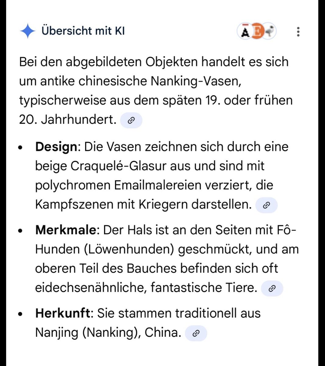 Vasi & Recipienti: 2 Nanking Vasen – Usato da St. Margrethen SG venduto da Lillicasso 6