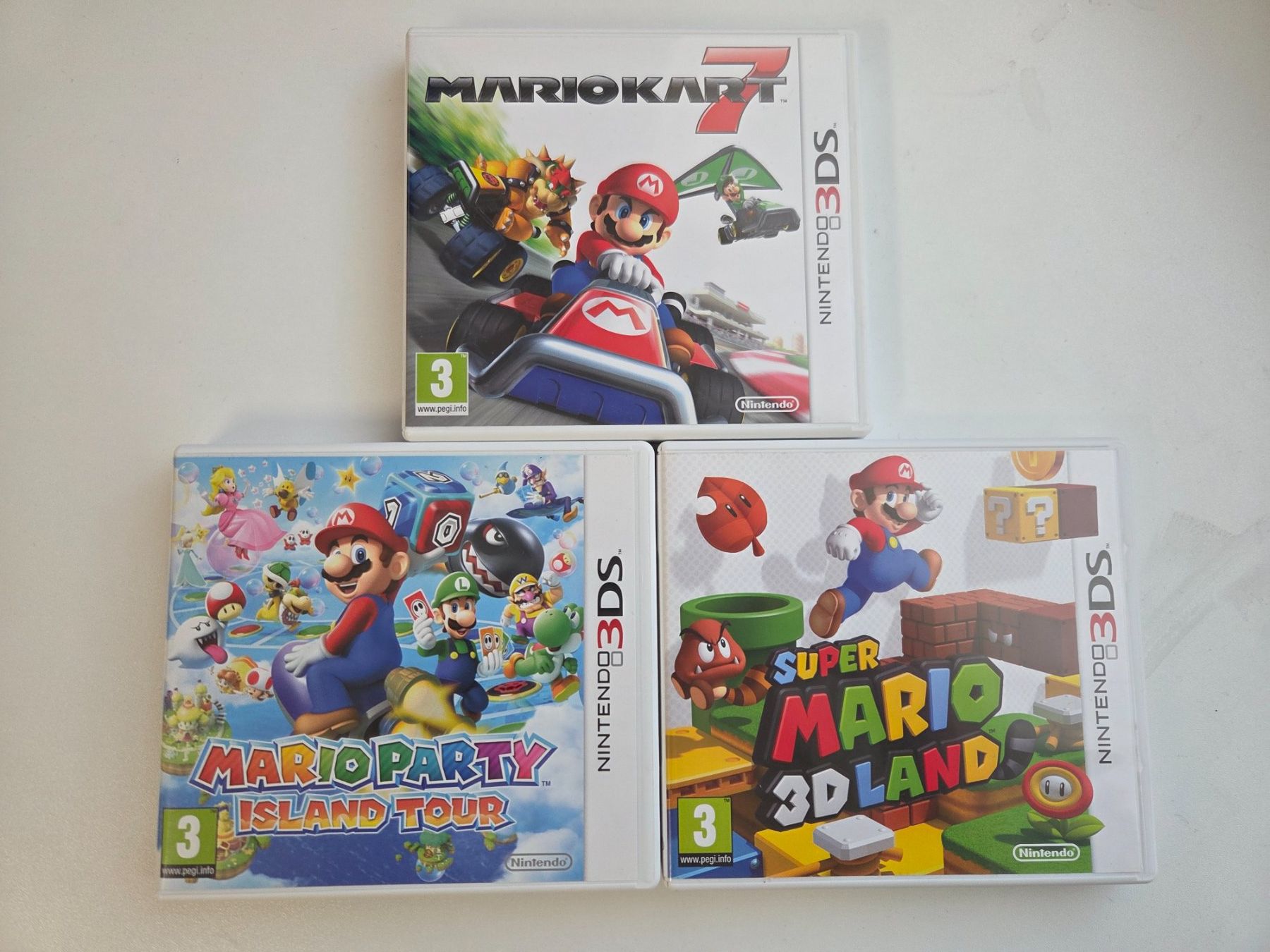 Spiele: 3x 3DS Mario – Gebraucht aus Doppleschwand von Mephisto8