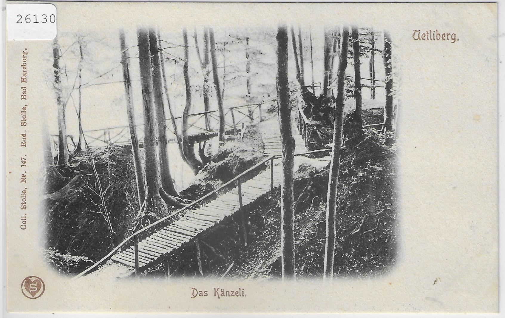 Ansichtskarten: Uetliberg - Das Känzeli – Gebraucht aus Ettingen von Kartenplanet