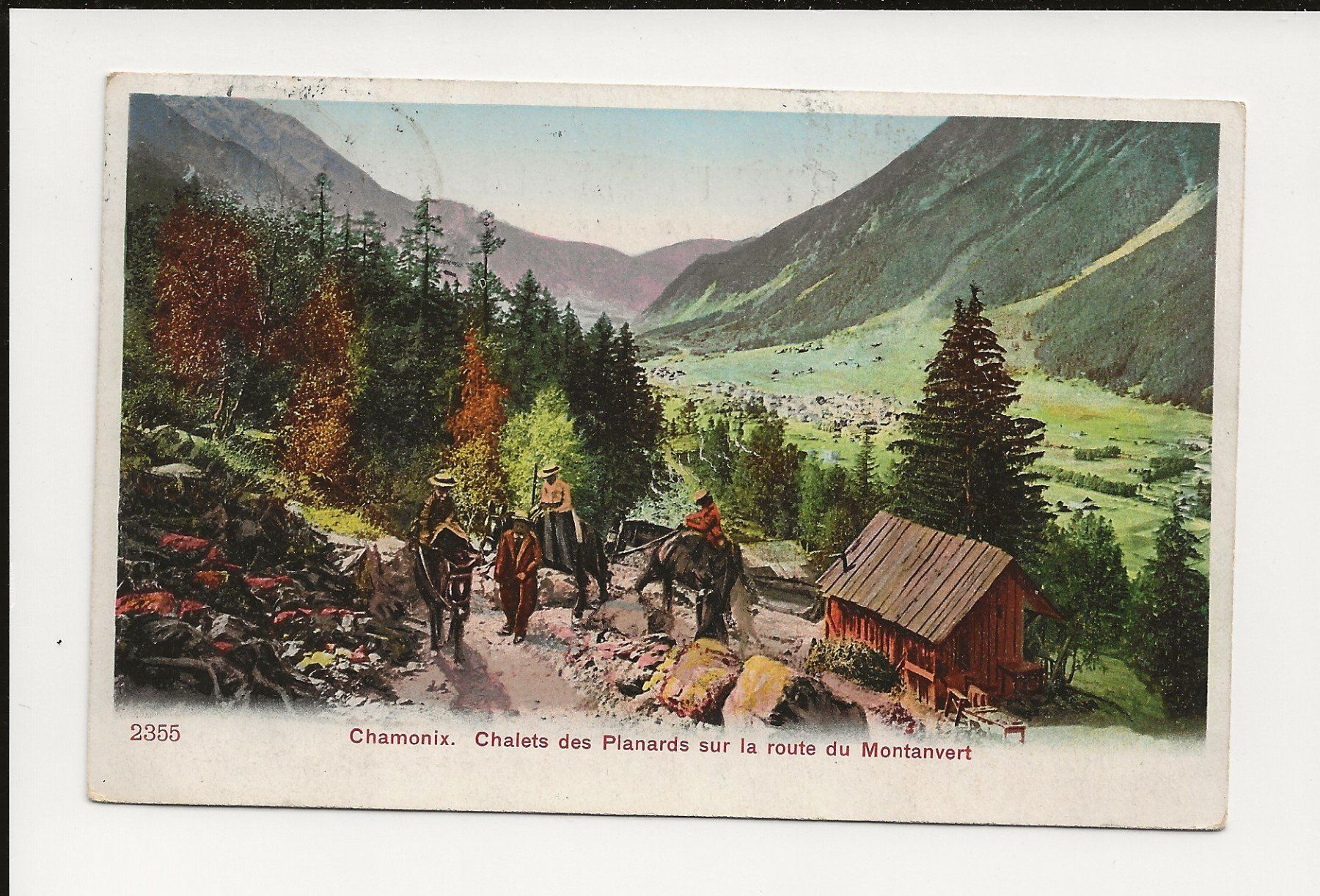 Cartoline postali: AK ca 1915 Chamonix Chalets des Planards – Usato da Greifensee venduto da 315WDO