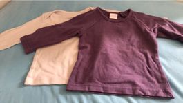2 Langarmshirts, Grösse 68, perfekt für den Herbst!