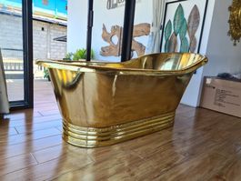 Badewanne Freistehende Messing Bad Wanne Messingbadewanne