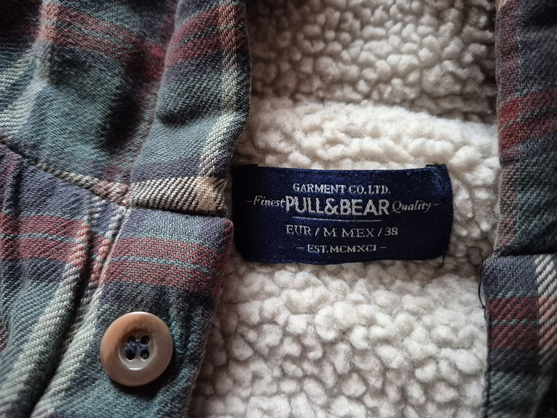 Pull&Bear Giacche: Pull&Bear Hooded Flannel Shirt Jacket - Men's M - Warm! – Usato da Zürich venduto da sha_rxc8 2