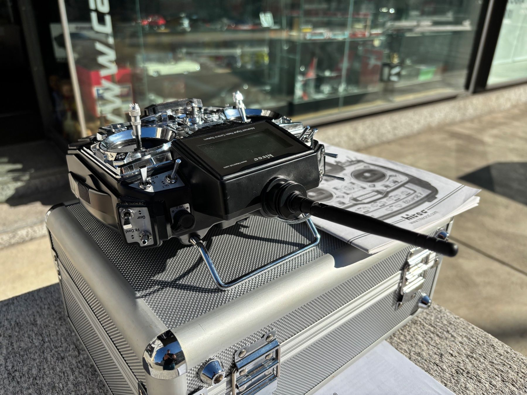 Modellismo RC: RC Hitec Eclipse 7 tch 2.4Ghz mudule PRO Radio – Usato da Chiasso venduto da Carrara-Modellismo 2
