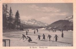 St. Moritz GR // ca. 1910 Bandy rink // Winter