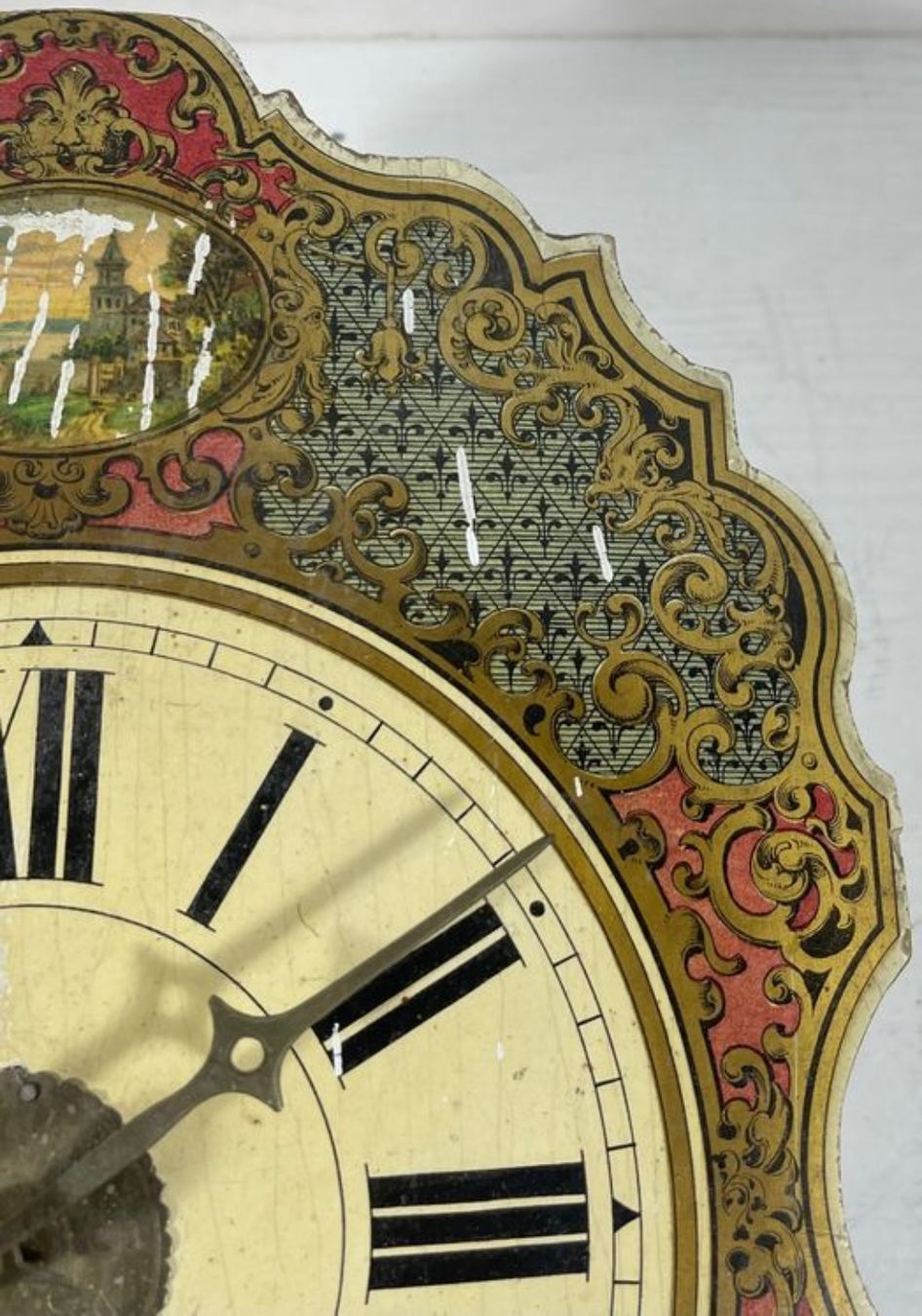 Stand- & Wanduhren: Mécanisme horloge comtoise avec de très belles décorations – Defekt aus Genève von ZeuSatan 3