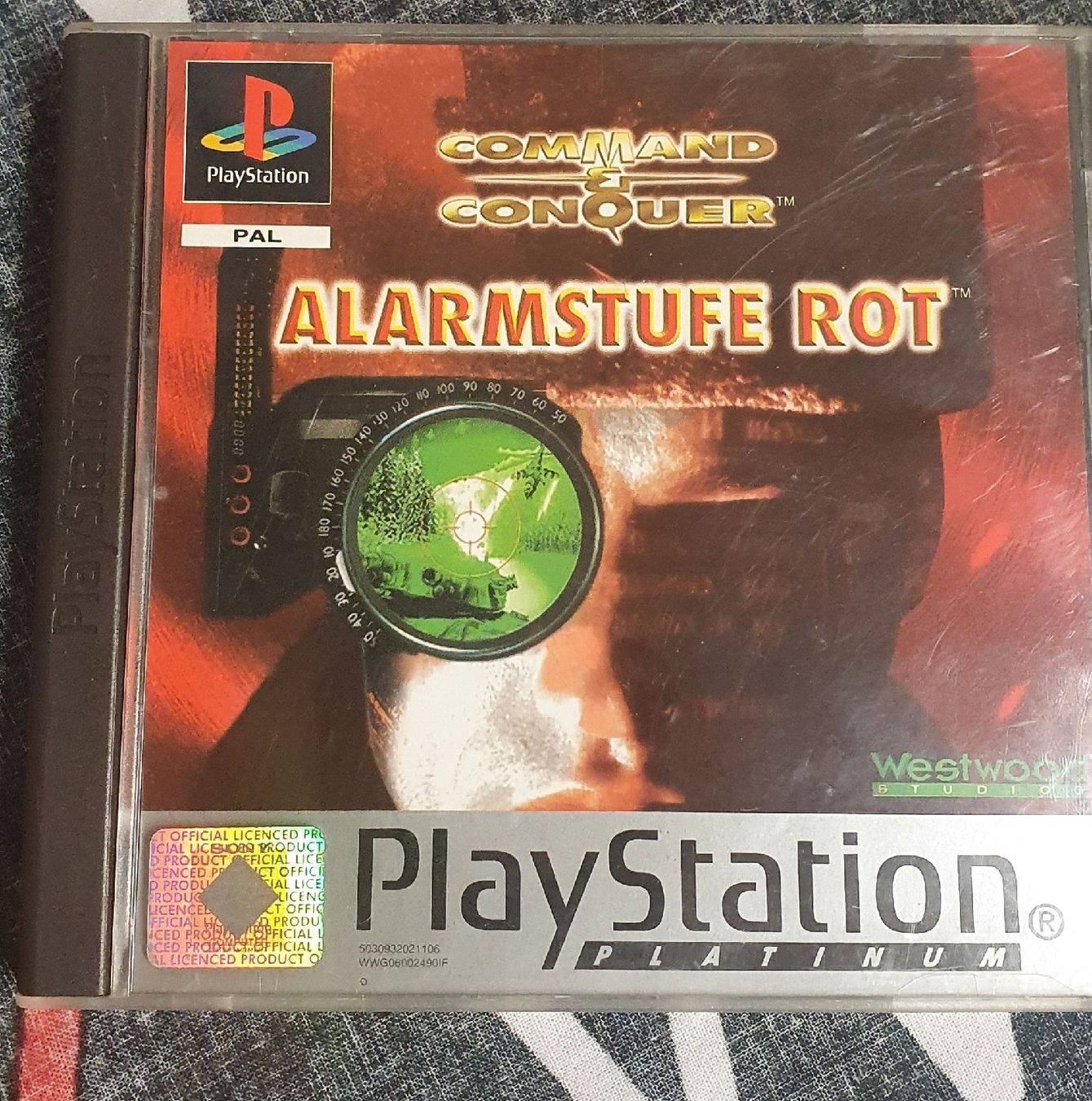 Sony Spiele: PlayStation 1 Spiel Command Conquer Alarmstufe Rot PAL – Gebraucht aus Herznach von _.Puch._