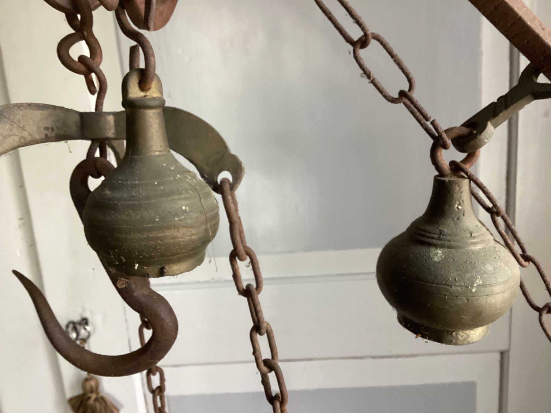 Bilance e pesi: Alte Balkenwaage mit Kupferkessel – Usato da Flaach venduto da Anthony1764 5