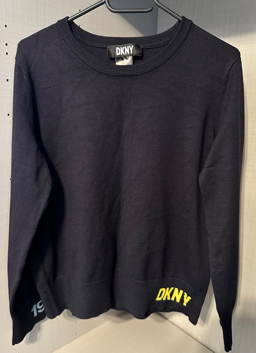 DKNY Maglioni & Felpe: DKNY Pullover Gr.L Cardigan Dunkelblau Damen Sweatshirt – Usato da Zürich venduto da dr.sisi 1