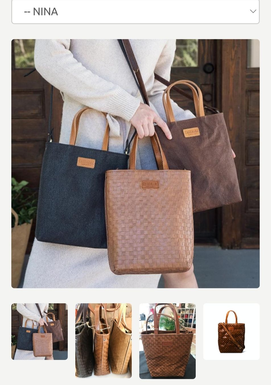 Uashmama Borse da donna: UASHMAMA, Umhänge- oder Handtasche – Nuovo e nell'imballaggio originale da Winterthur venduto da luna2266 7