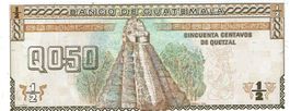 Guatemala 1/2 Quetzales 1989 P-72a UNZ Nr2