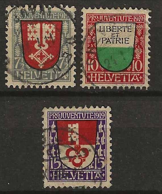 Tutti i francobolli: PJ019 - Pro Juventute 1919 obl. – Usato da Trélex venduto da Phil_Albert
