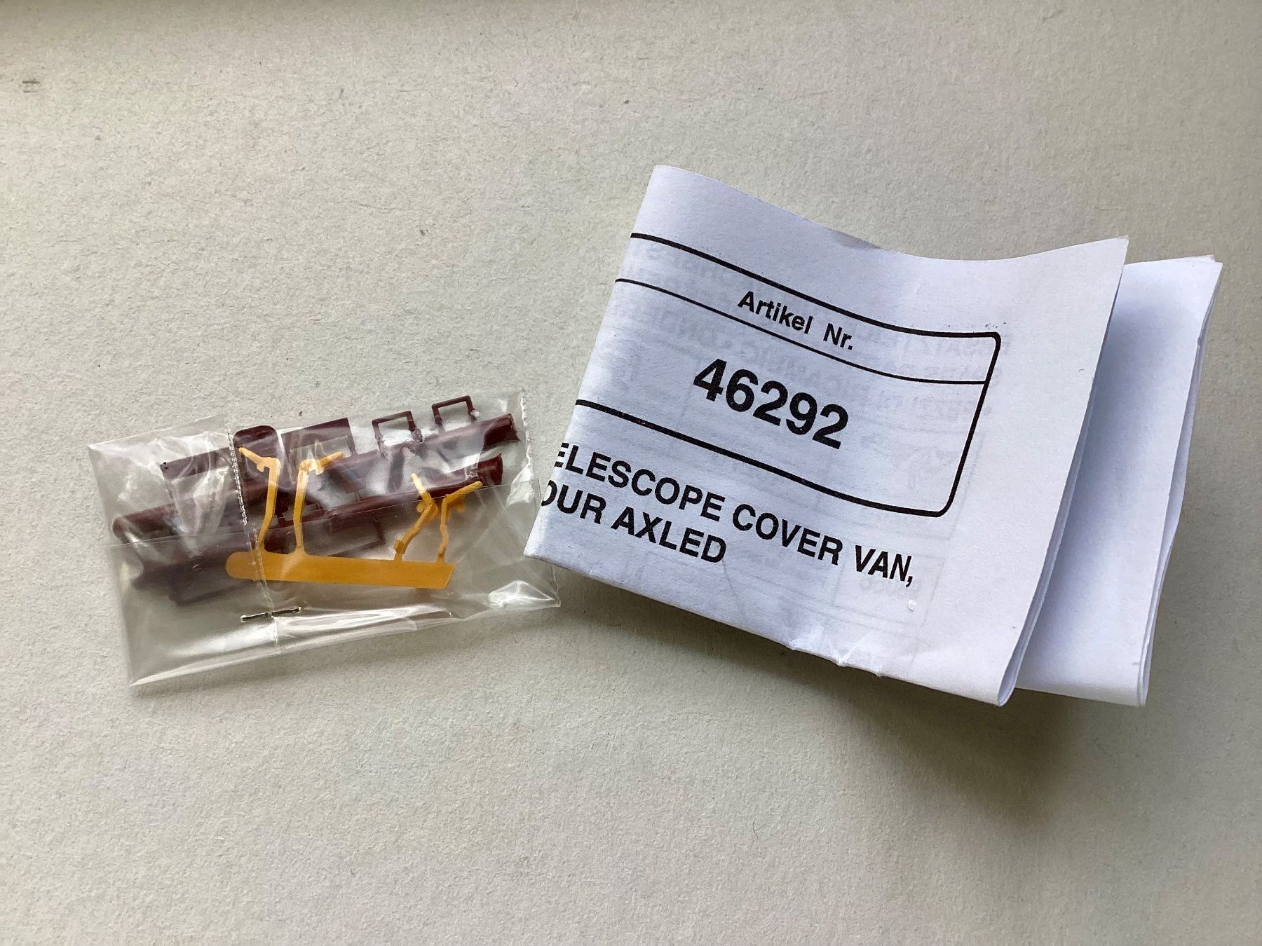 Roco 46292, Teleskop-Haubenwagen der FS. Epoche IV (Neu und ...