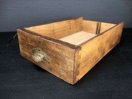 Original Industrial Design Schublade Holzbox
