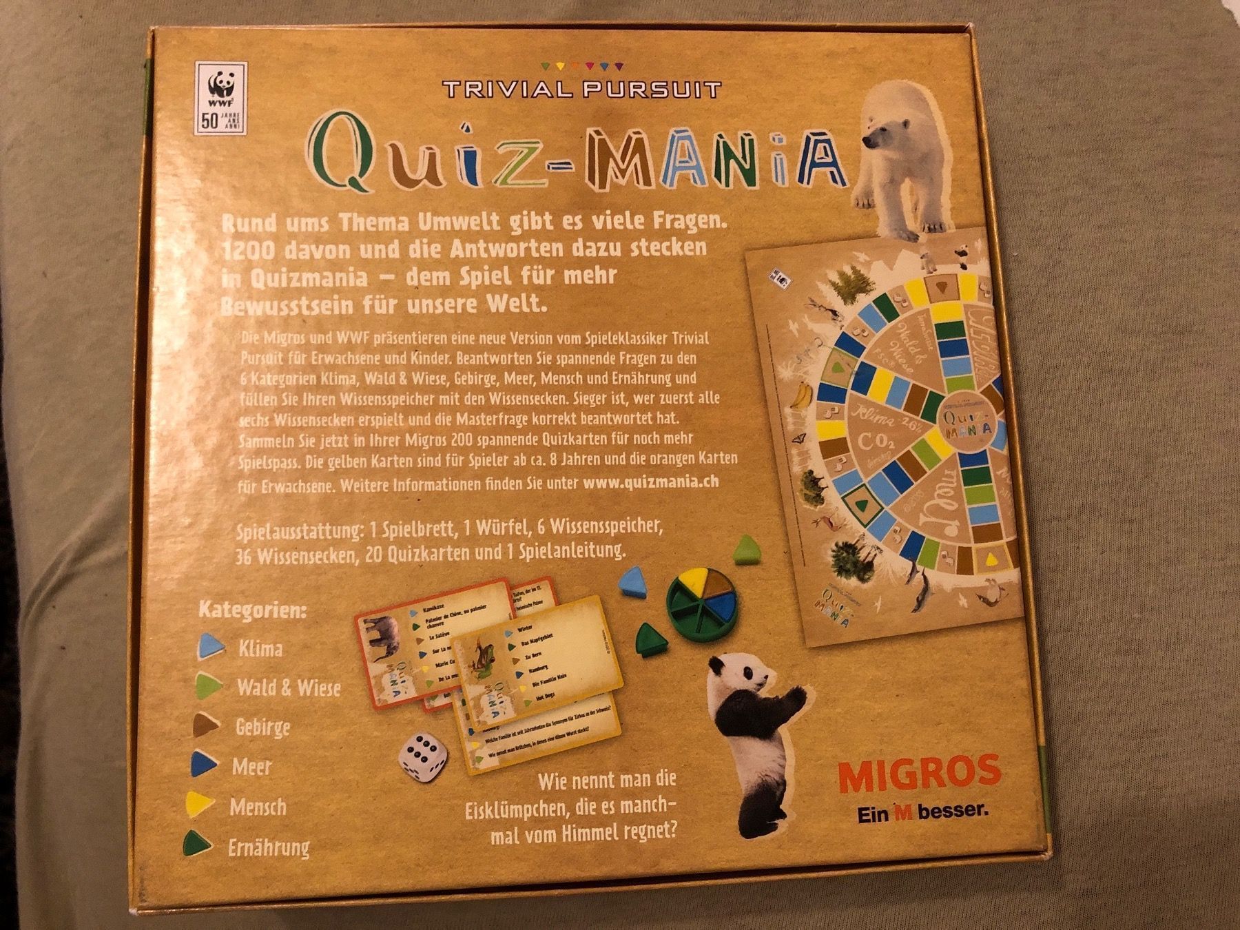 Migros Giochi: Quiz-Mania Spiel – Usato da Schaffhausen venduto da D-MAC 1