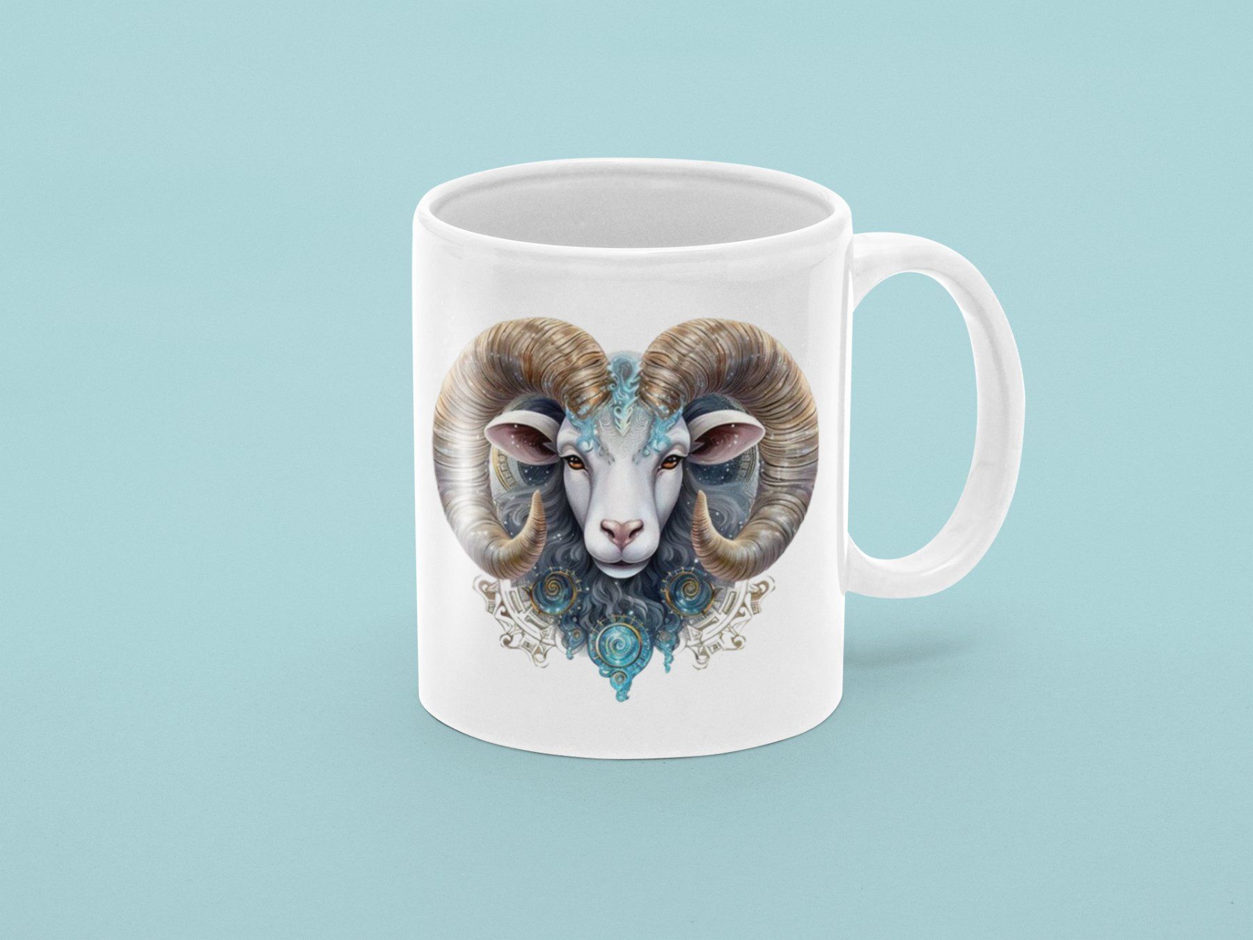 Tassen: Keramik Tasse Sternzeichen Widder NEU – Neu und originalverpackt aus Glattfelden von Calmprint