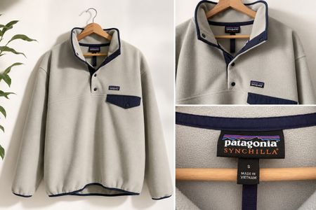 NEU Patagonia Men's Lightweight Synchilla® Snap-T® Fleece