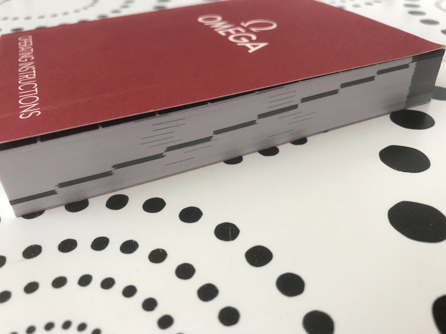Documenti: OMEGA ORIGINAL - OPERATING INSTRUCTIONS - EDITION 09/2019 ! – Nuovo (secondo la descrizione) da Epalinges venduto da dream-watch 1