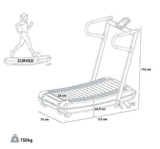 Hometrainer: Magnetisches Laufband – Usato da Herrliberg venduto da Krike2 3