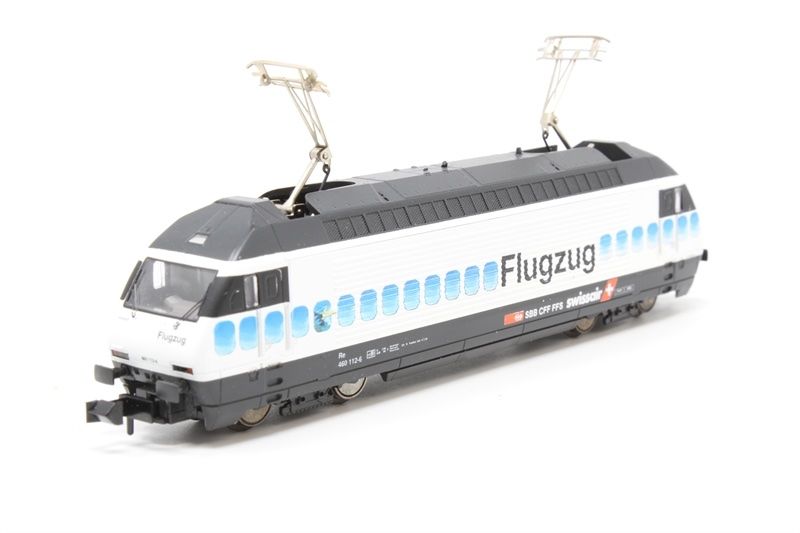 Trix Modellini di ferrovie: Minitrix SBB E-Lok Re 460 "Flugzug" DCC digital spur N – Nuovo (secondo la descrizione) da Concise venduto da michaelgt2 1