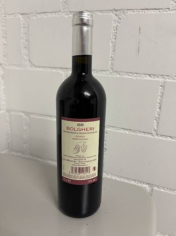Vino: Grattamacco Bolgheri Rosso 2020 – Nuovo (secondo la descrizione) da Zollikon venduto da hei_mh2p 1