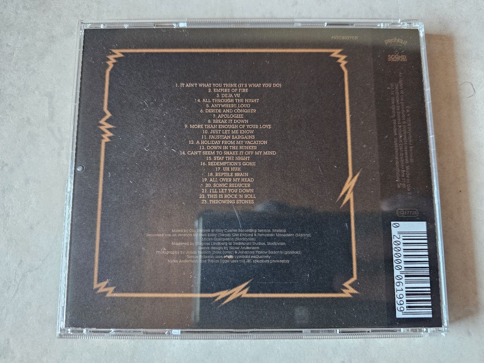 CD: Imperial State Electric  -  Anywhere Loud – Usato da Schneisingen venduto da backstore24 1