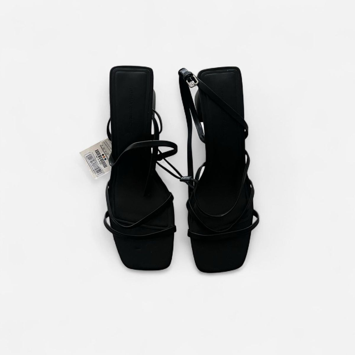 Pull&Bear Scarpe da donna: Black Strappy Sandals Size 41 Never worn – Nuovo e nell'imballaggio originale da Dübendorf venduto da kko_7xld