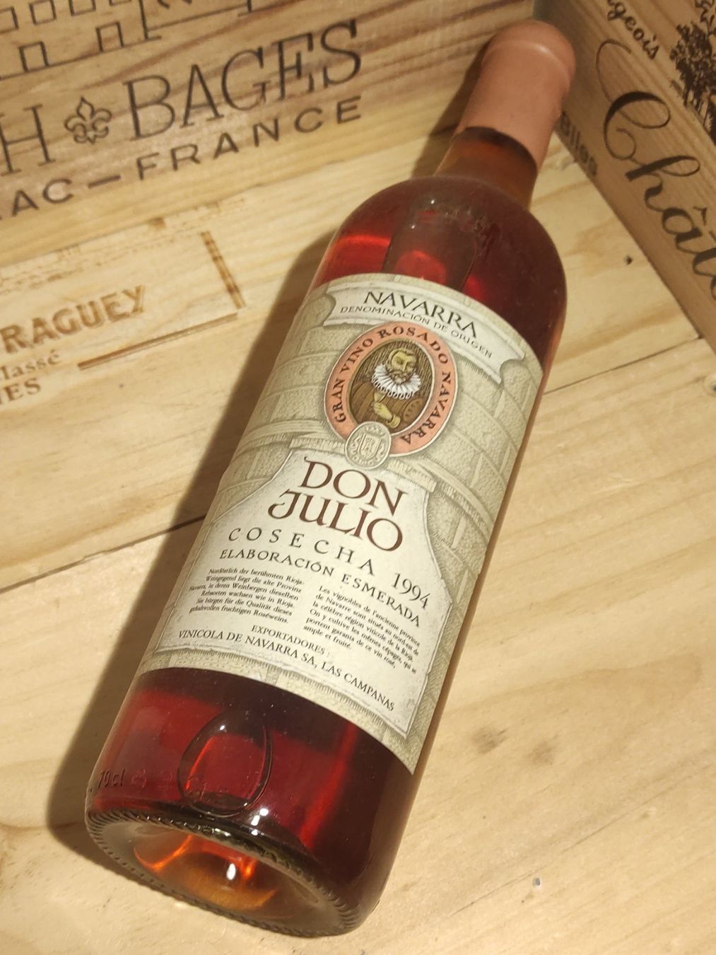 Vino: 1994 Don Julio Navarra Rosé – Nuovo (secondo la descrizione) da Büsserach venduto da Vintage-vins 1