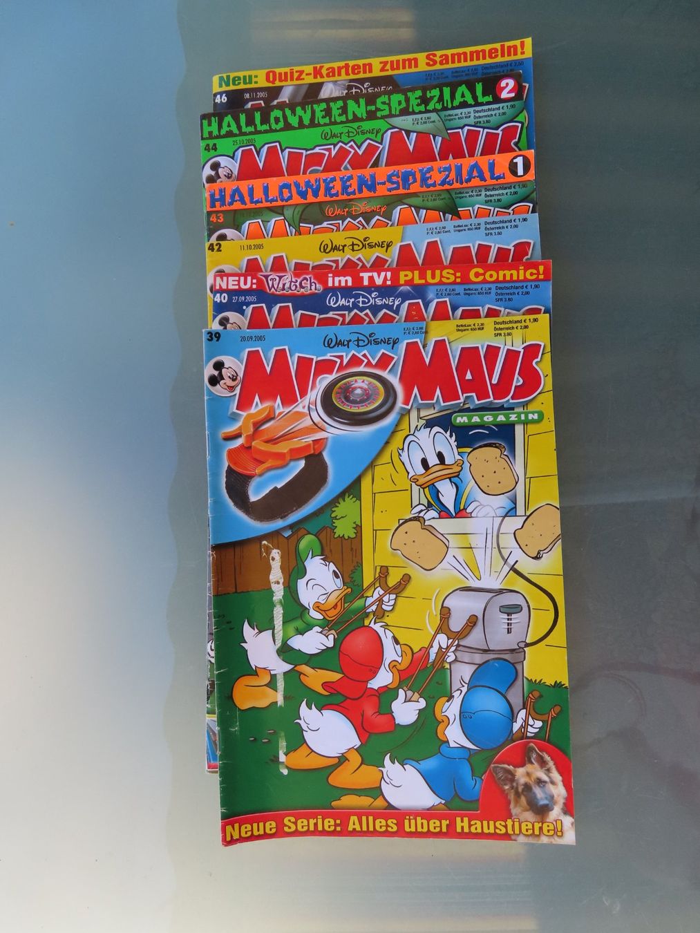 BD: 6 Micky Maus Comic Hefte von 2005 – D'occasion à Rombach par Masading 2