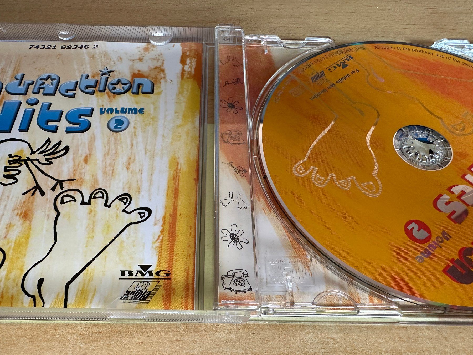 CD: Various – Fun & Action Hits Volume 2 – Usato da Rikon im Tösstal venduto da Alpenmutz 2