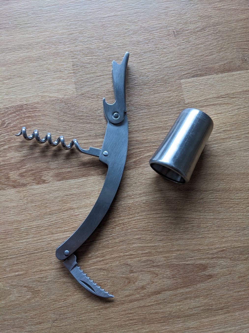 Apribottiglie & Tappi per chiusura: Kellnermesser / 3-in-1 Weinöffner WMF – Usato da Lengnau AG venduto da Nathi88