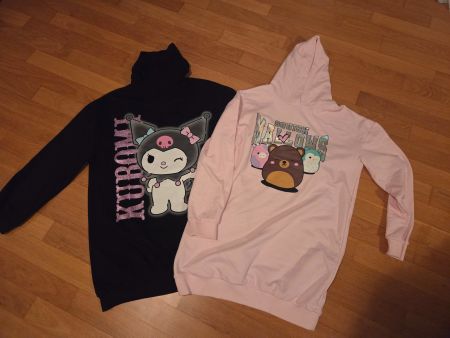 Kuromi & Squishmallows Pulli Set, Grösse 176, Top Zustand!
