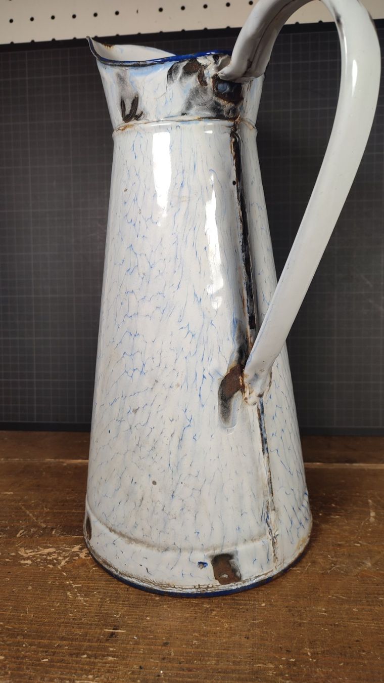 Caraffe: Wunderschöne Antike Kanne EMAILLIERT – Usato da Gelterkinden venduto da MYSTOREFORYOU4460 2